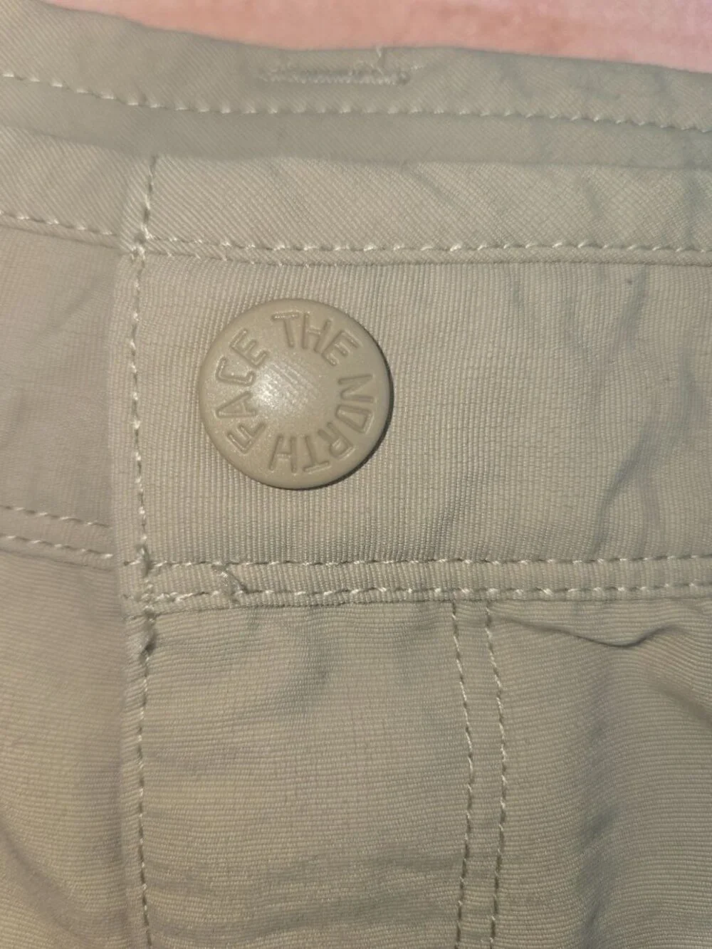 The North Face Mens Khaki Cargo Shorts 40